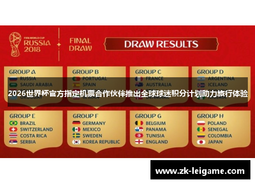 2026世界杯官方指定机票合作伙伴推出全球球迷积分计划助力旅行体验